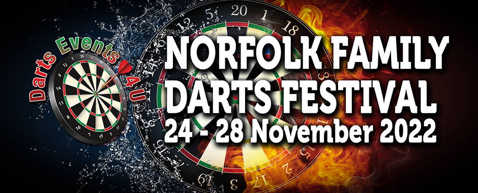 Norfolk Family Darts Festival 24 - 28 November 2022