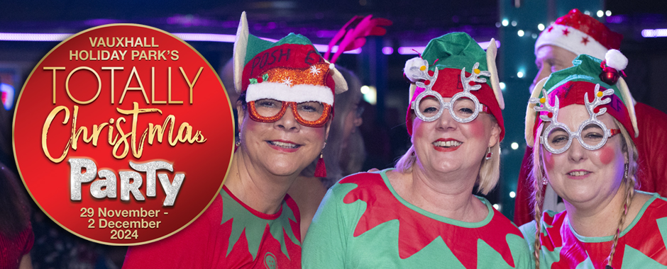 Prices for Totally Christmas Party  29 November - 2 December 2024