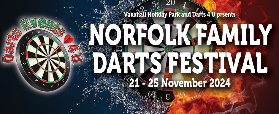 Norfolk Family Darts Festival 21 - 25 November 2024