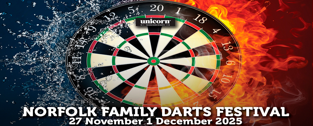 Norfolk Family Darts Festival 27 November - 1 December 2025